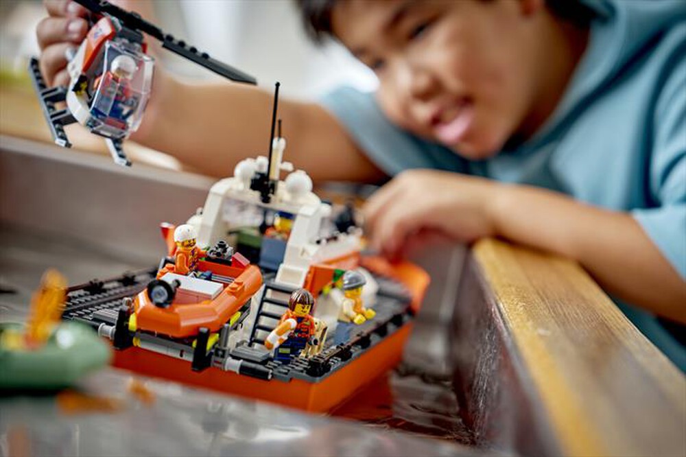 Immagine del prodotto LEGO - CITY Motoscafo di soccorso ed elicottero - 60504