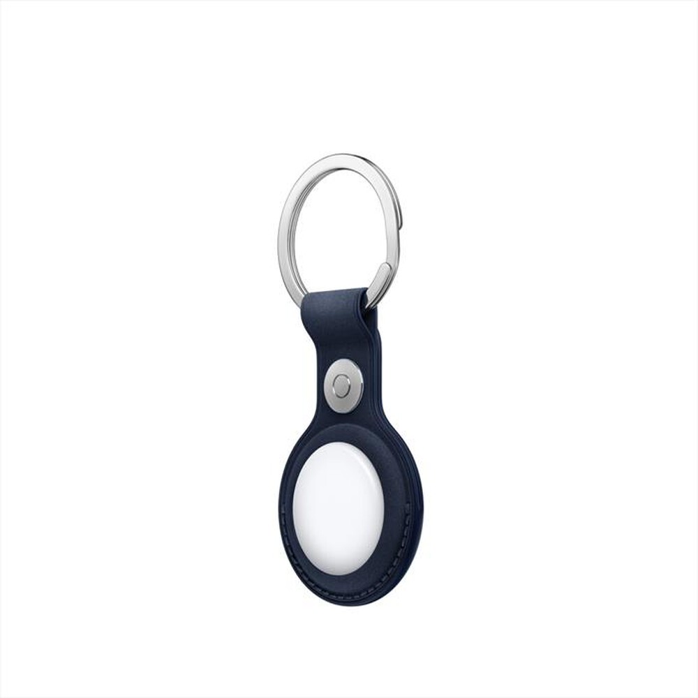 "APPLE - Portachiavi AirTag FineWoven-Blu Profondo"