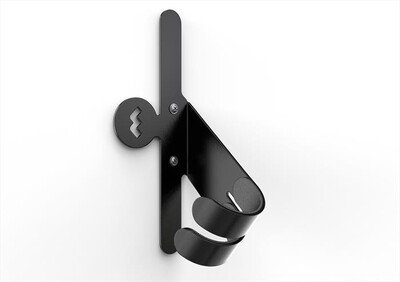 MELICONI - OMINO GANCIO PARETE BICI-Acciaio di colore nero con pro