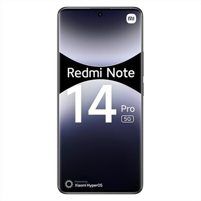 XIAOMI - REDMI NOTE 14 PRO 5G 8+256G EAC BUNDLE-Midnight Black