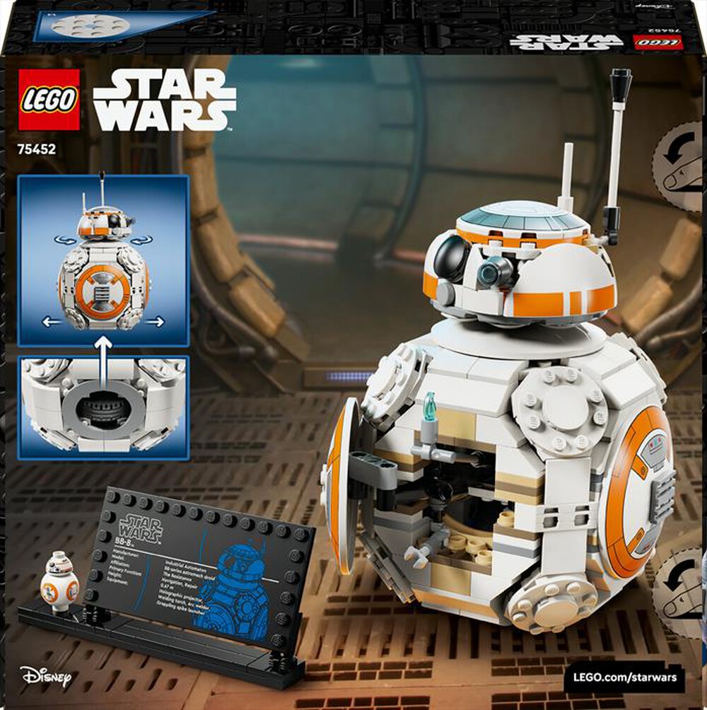 Immagine del prodotto LEGO - STAR WARS Droide astromeccanico BB-8 - 75452