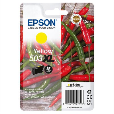 EPSON - INK SERIE PEPERONCINI GIALLO 503 XL-Giallo