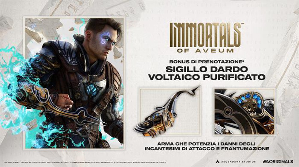 "ELECTRONIC ARTS - IMMORTALS OF AVEUM"