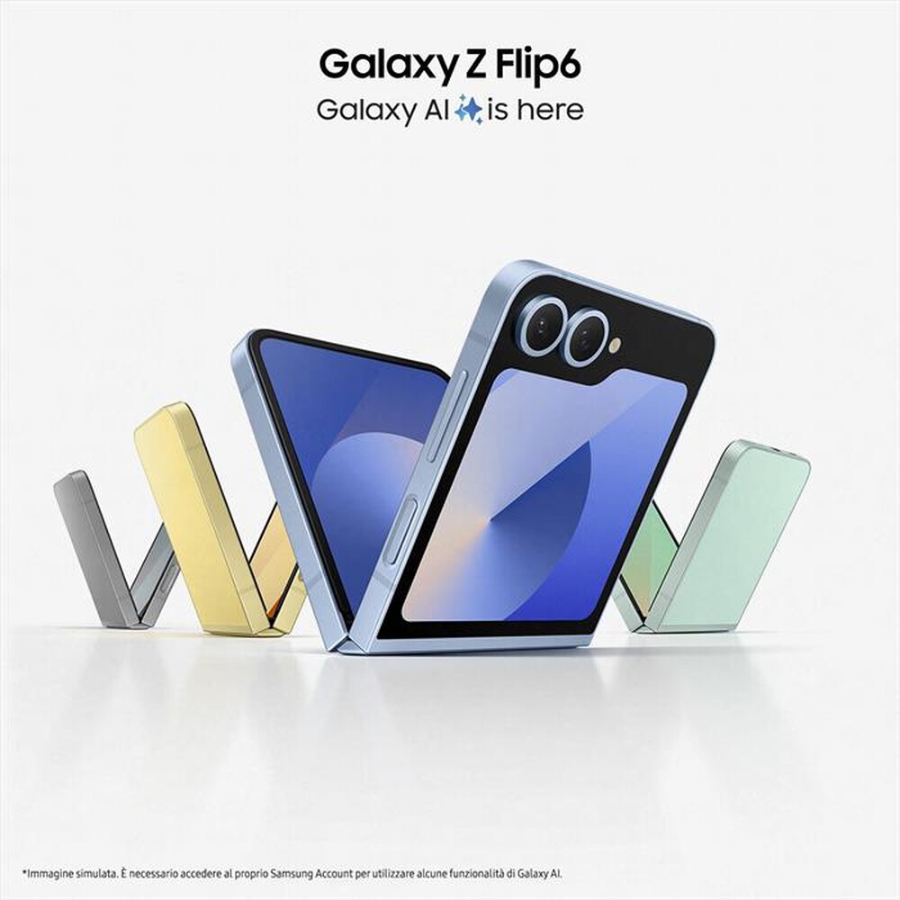 Immagine del prodotto SAMSUNG - Galaxy Z Flip6 12+256GB-Silver Shadow