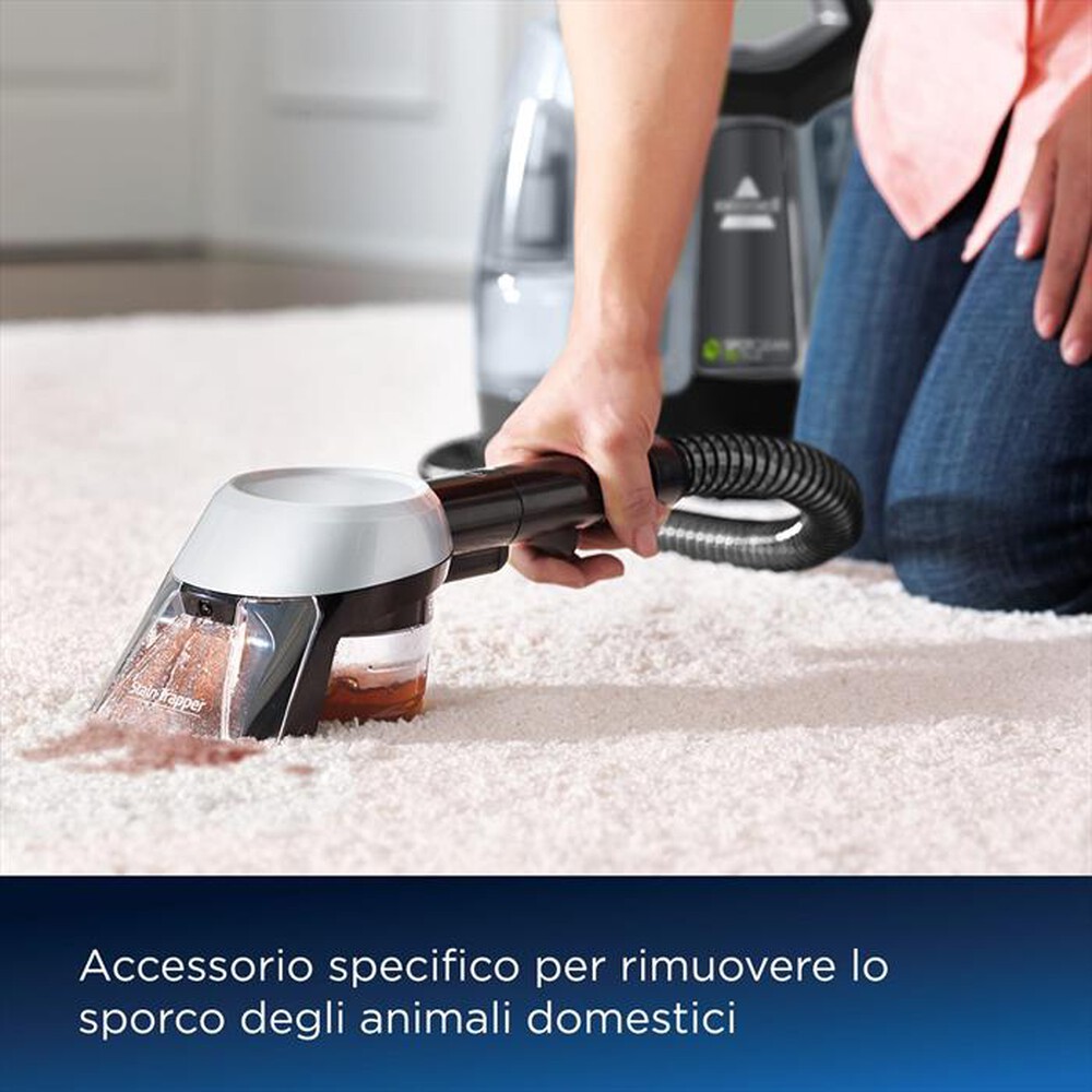 "BISSELL - Aspirapolvere a bidone 37241-Nero"