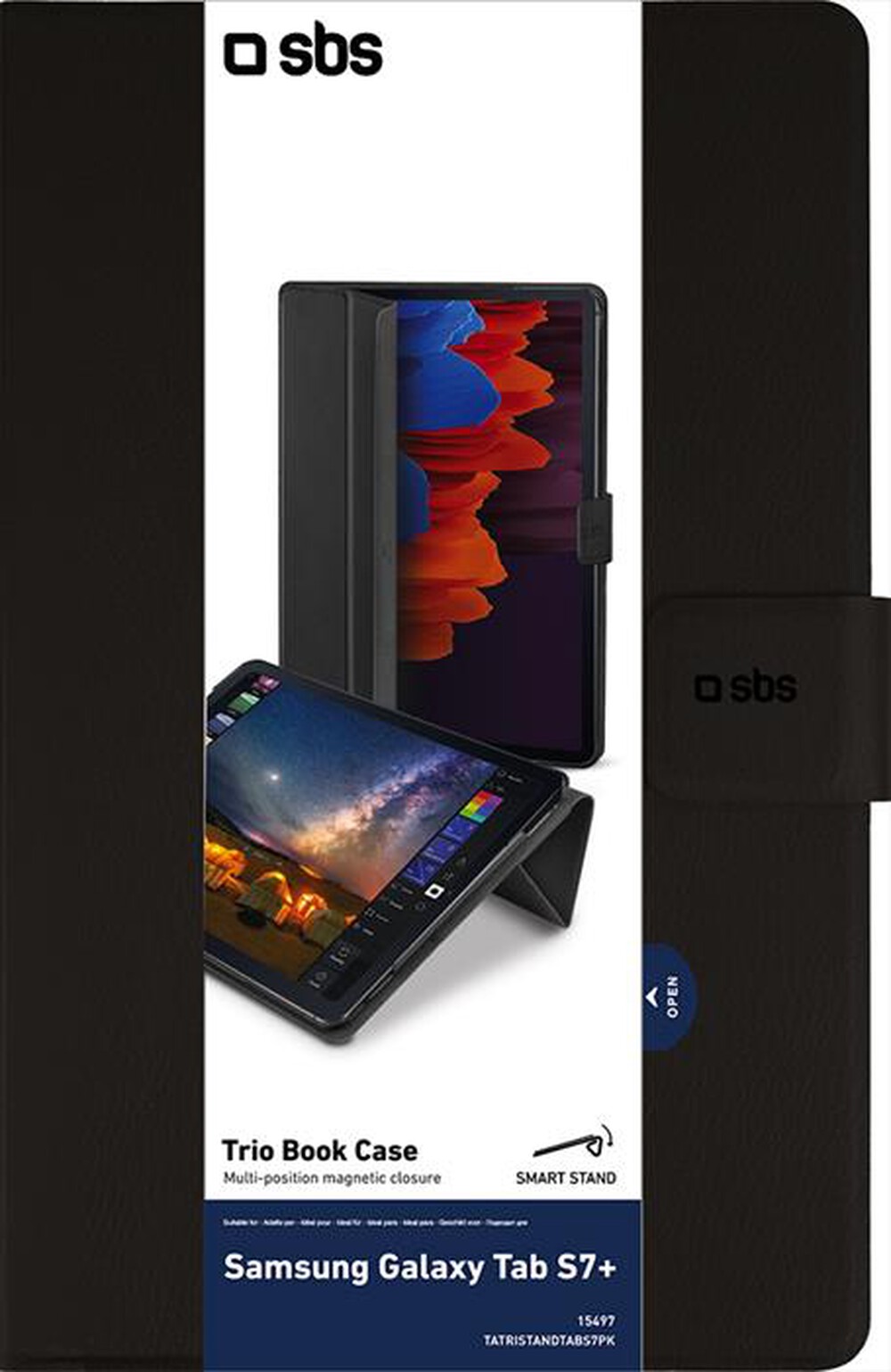 Immagine del prodotto SBS - TATRISTANDTABS7PK-Nero