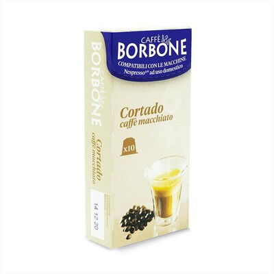 CAFFE BORBONE - Cortado Caffè Macchiato - Comp. NESPRESSO 10 Pz