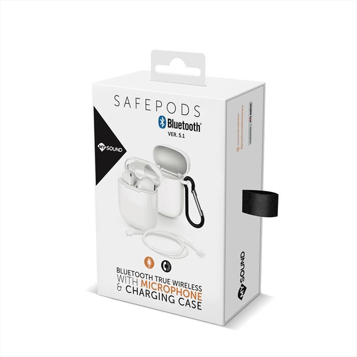 MELICONI - SAFE PODS 5.1 WHITE COVER - Bianco con accessori in silico |  Euronics