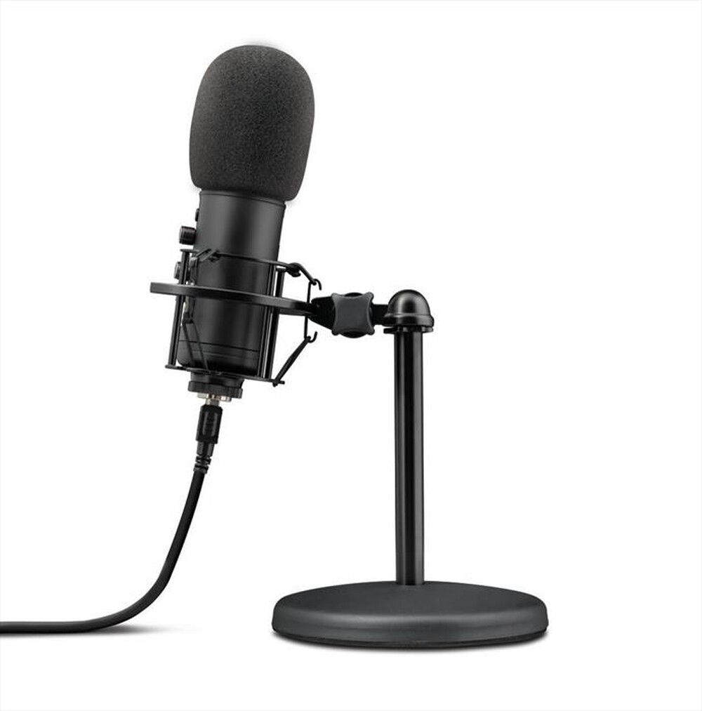 "TRUST - GXT256 EXXO STREAMING MICROPHONE-Black RGB"