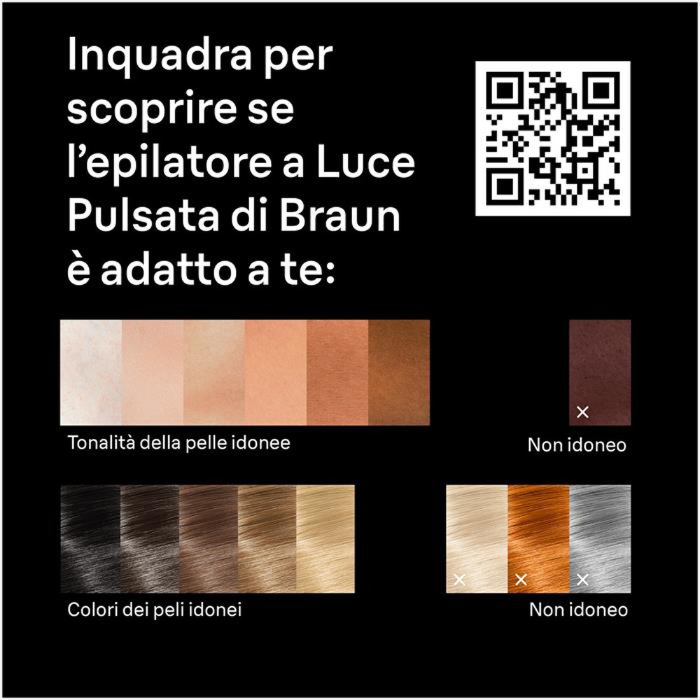 Immagine del prodotto BRAUN - Epilatore a luce pulsata smart IPL PL7211 BOX EURO-BIANCO/BRONZO