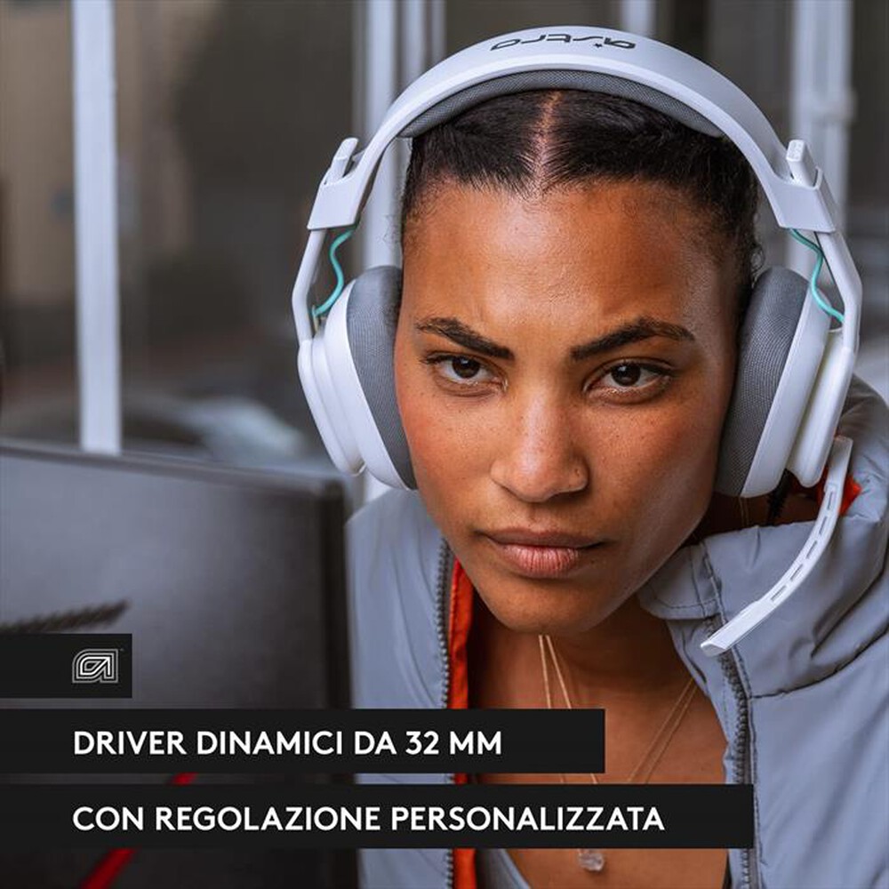 "LOGITECH - ASTRO A10 Playstation-Bianco"