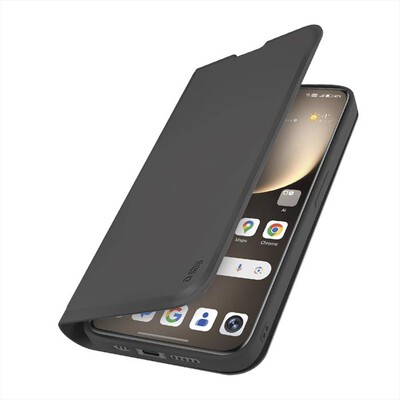 SBS - Custodia a libro per Honor Magic7 Pro-Nero