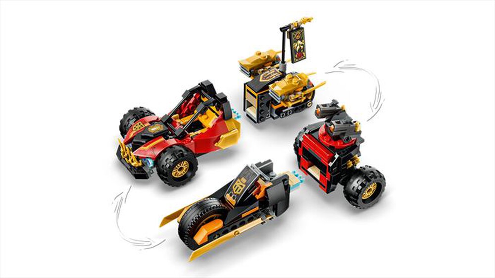 Immagine del prodotto LEGO - Veicoli combinati di Kai e Cole - 71864