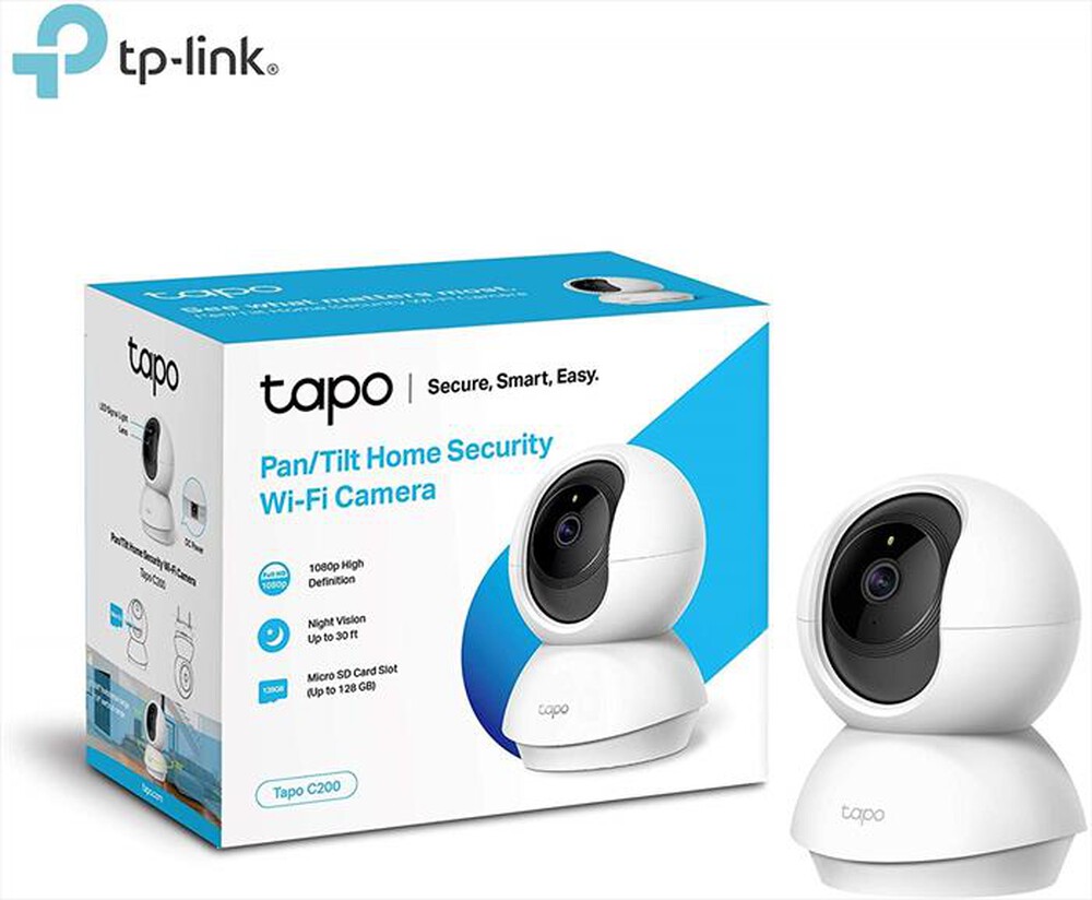 "TP-LINK - TELECAMERE WI-FI , VISIONE NOTTURNA, AUDIO BIDIREZ"