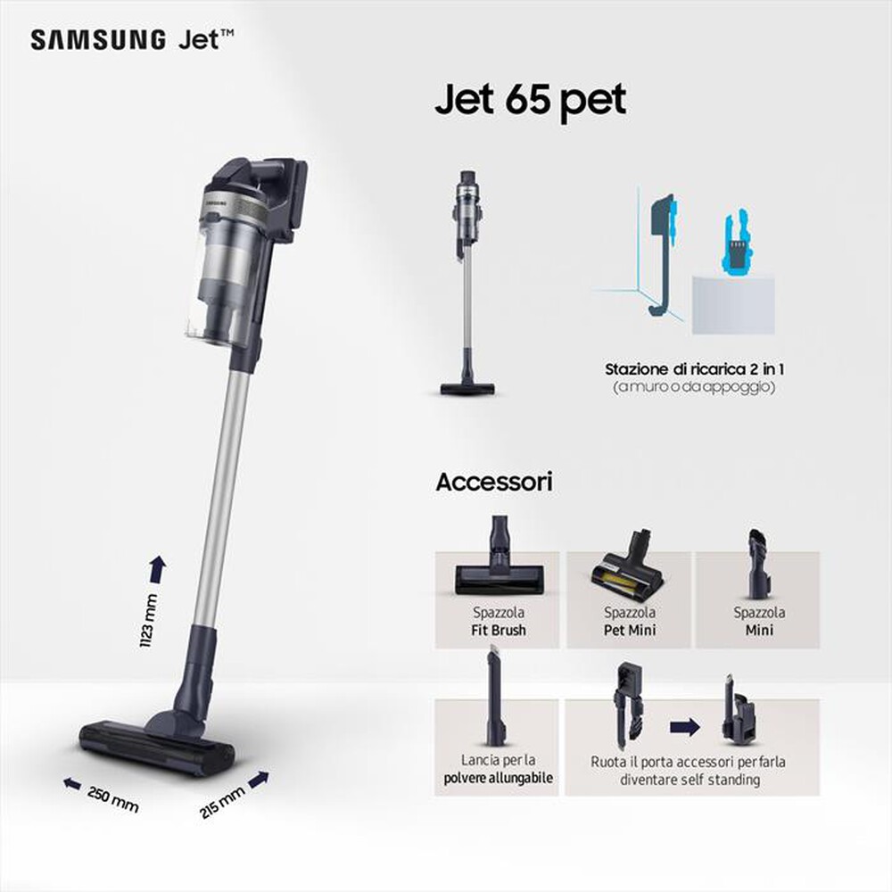 Immagine del prodotto SAMSUNG - Scopa elettrica VS15A60AGR5/WA-TEAL SILVER