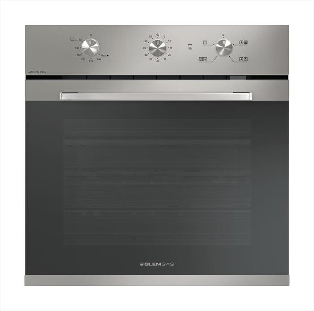 Immagine del prodotto GLEM GAS - Forno incasso elettrico e gas GFXV21IX-S2 Classe A-Acciaio Satinato