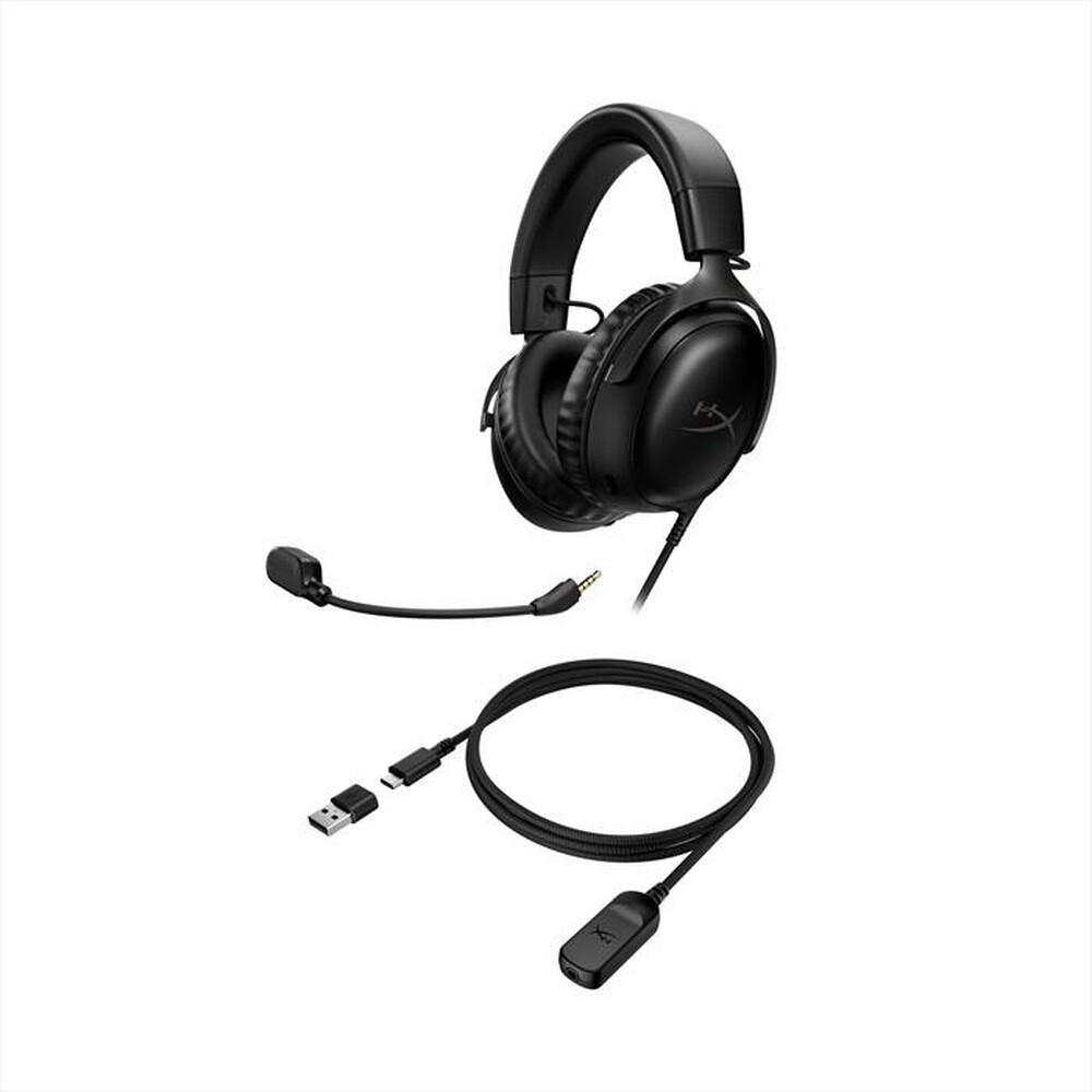 "HYPERX - Cuffia gamer CLOUD III-Nero"