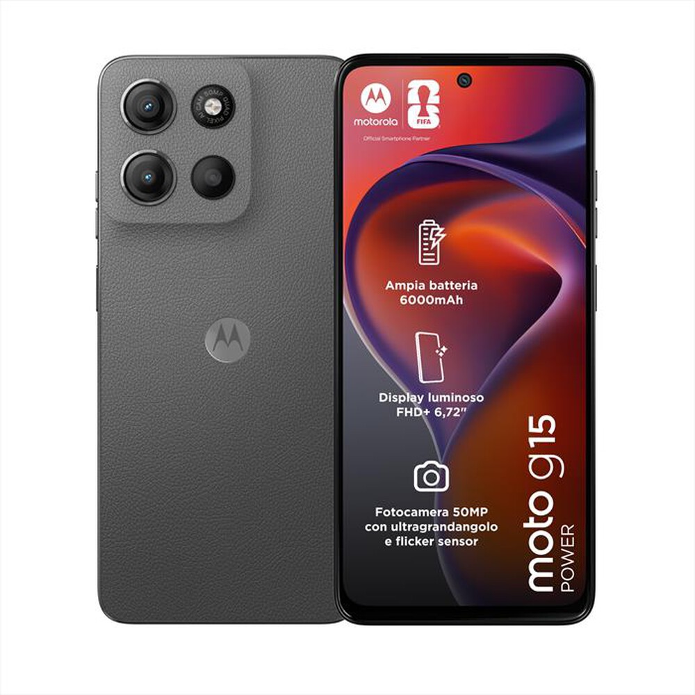 Immagine del prodotto MOTOROLA - Smartphone MOTO G15 POWER 8/512-Gravity Grey