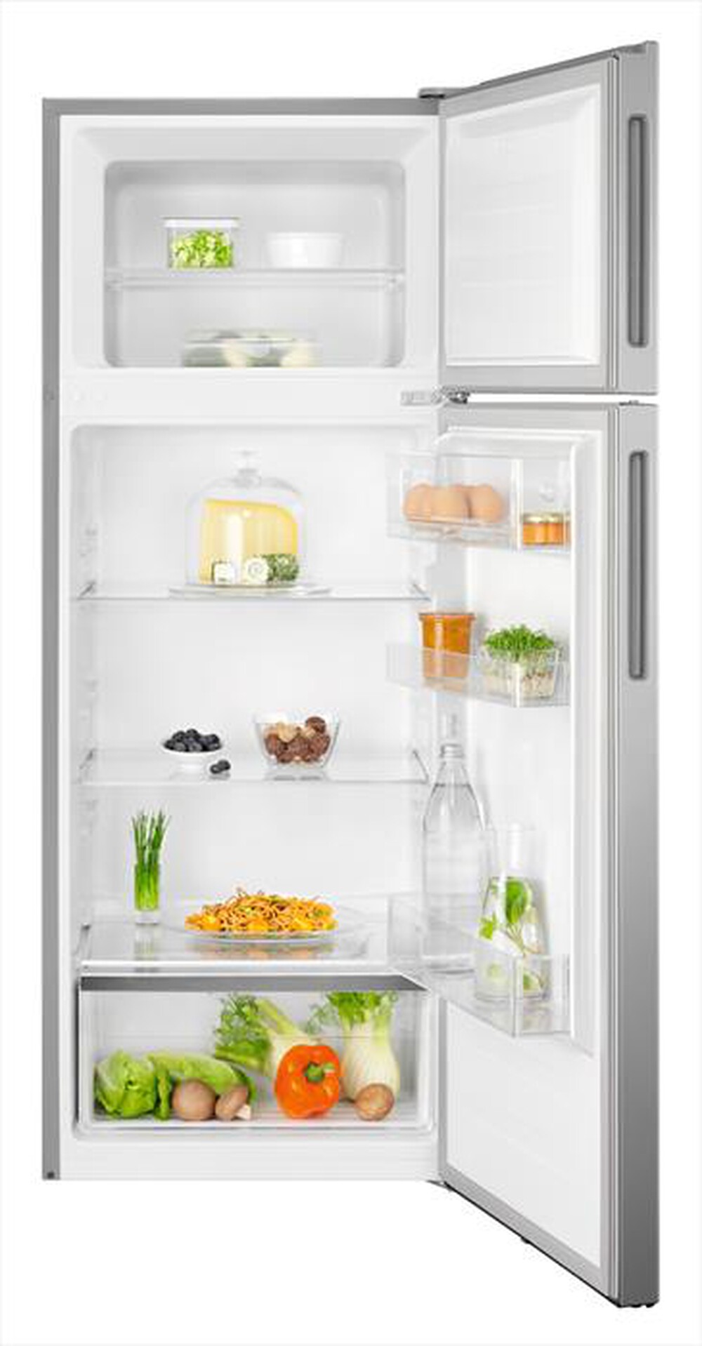 "ELECTROLUX - Frigorifero 2 porte LTB1AE24U0 Classe E 206 lt-Silver Inox antimpronta"