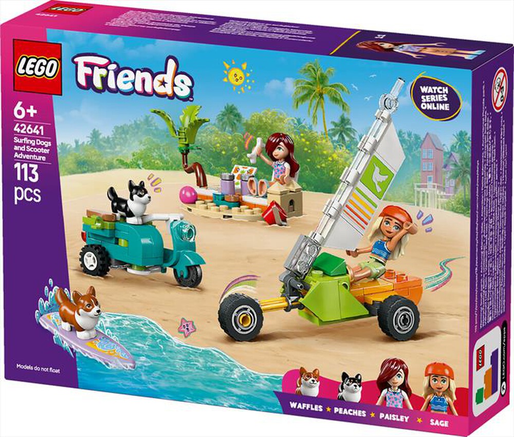 Immagine del prodotto LEGO - FRIENDS Avventure canine windskate e sidecar 42641