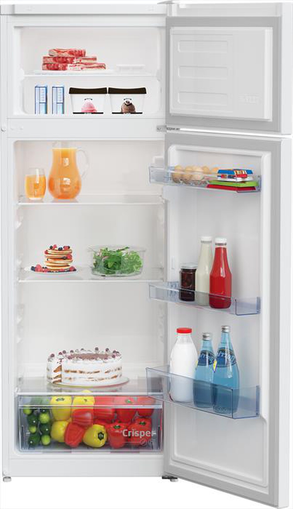 "BEKO - Frigoriferi 2 porte RDSA240K40WN Classe E 223 lt-Bianco"
