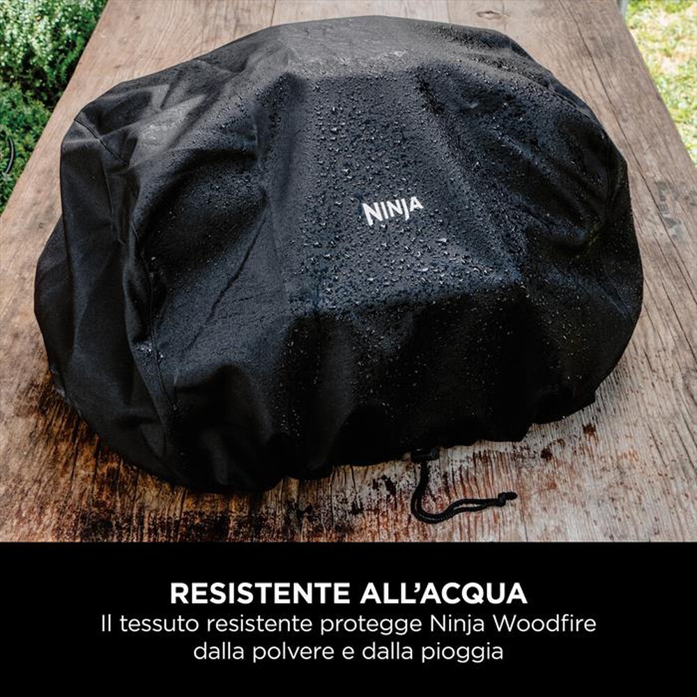 "NINJA - Custodia per barbecue elettrico Woodfire-nero"