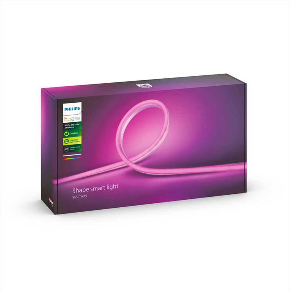 "PHILIPS - HUE LIGHTSTRIP DA ESTERNO 5M-Multicolore"