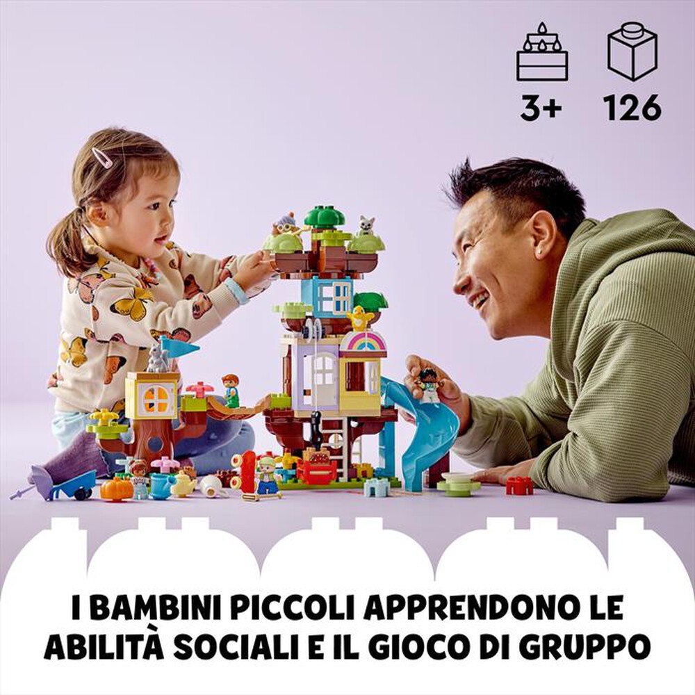 Immagine del prodotto LEGO - DUPLO Town Casa sull’albero 3 in 1 10993