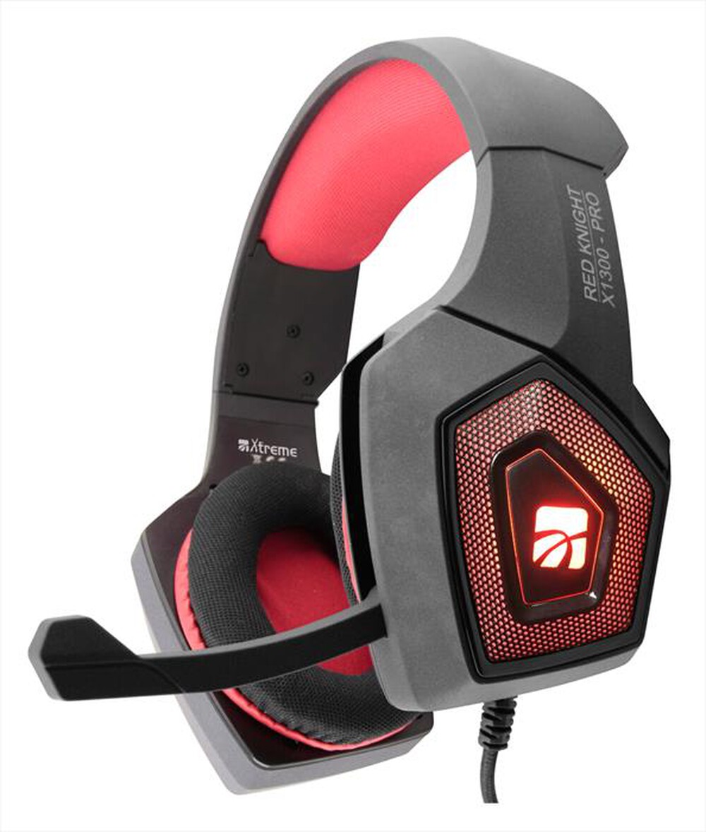 Immagine del prodotto XTREME - RED KNIGHT 1300-PRO HEADSET-NERO/ROSSO