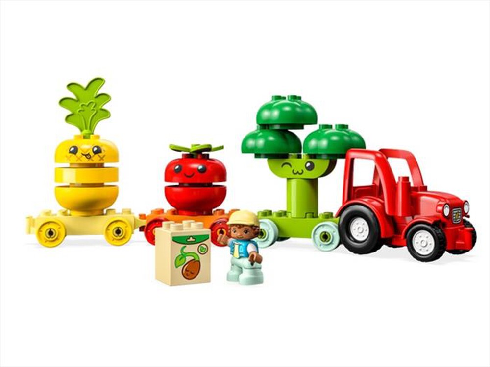 "LEGO - DUPLO Il trattore di frutta e verdura - 10982-Multicolore"