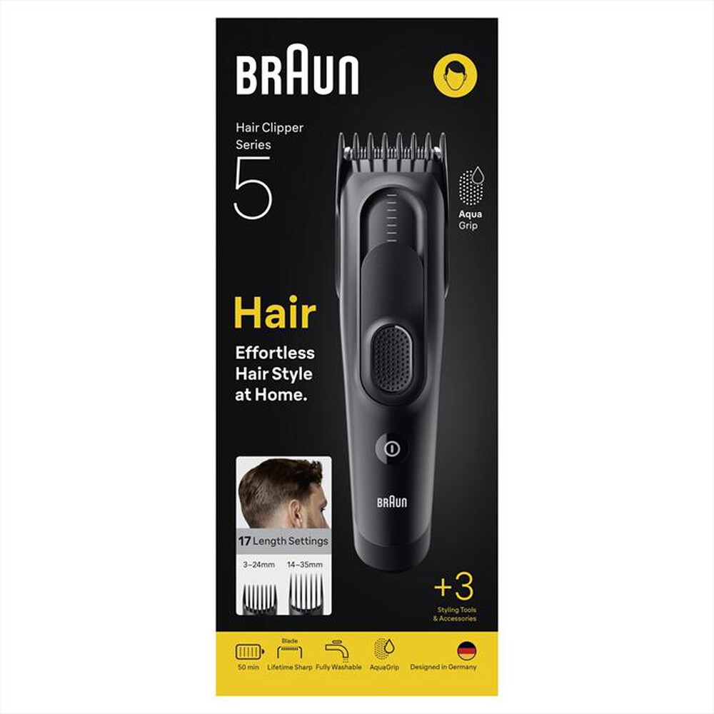 "BRAUN - Tagliacapelli HC 5530-NERO"