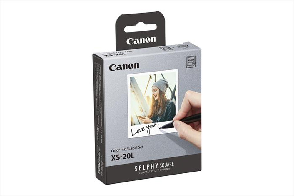 "CANON - XS-20L PAPER SQUARE 20 SHEETS-White"