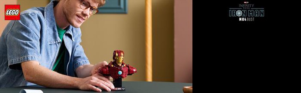 "LEGO - MARVEL Busto di Iron Man MK4 - 76327"