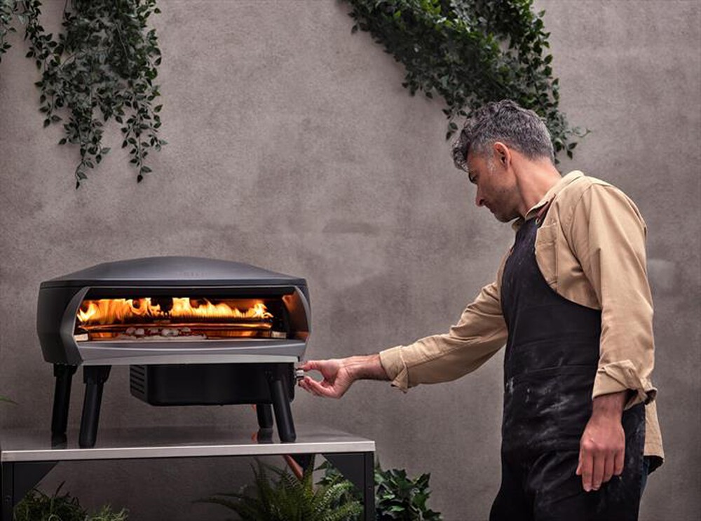 "WITT - Forno pizza da esterno ETNA ROTANTE-Nero"
