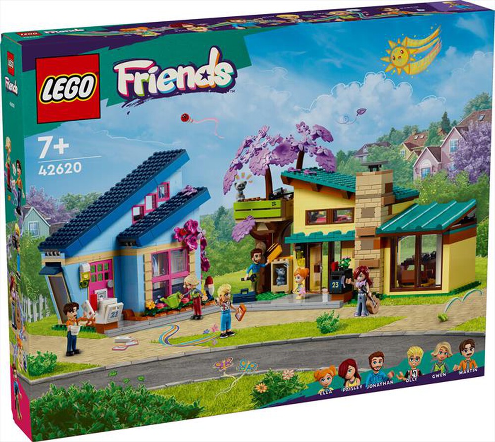 Immagine del prodotto LEGO - FRIENDS Le case di Olly e Paisley 42620