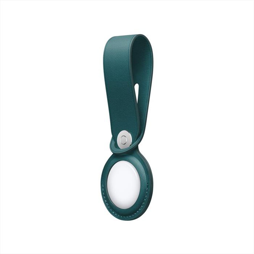"APPLE - Laccetto AirTag in pelle-Verde foresta"