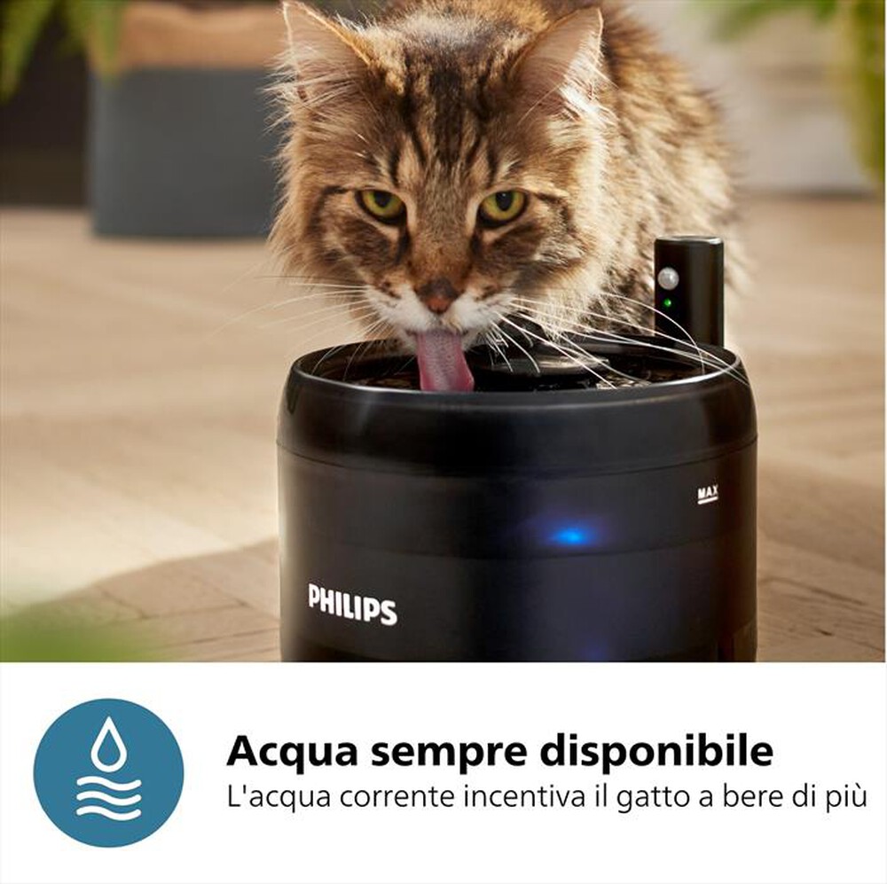 Immagine del prodotto PHILIPS - FONTANELLA D'ACQUA AUTOMATICA PAW3210/02-Nero