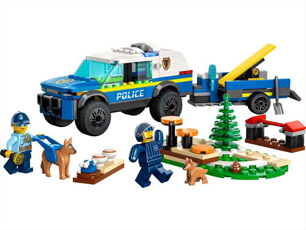 "LEGO - CITY Addestramento cinofilo mobile - 60369-Multicolore"