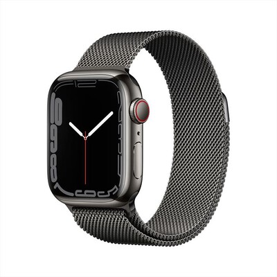 APPLE - Watch Series 7 GPS+Cellular 41mm Acciaio-Maglia Milanese Grafite