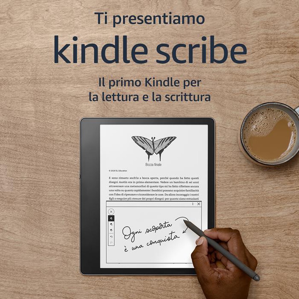 "AMAZON - KINDLE SCRIBE | CON PENNA BASIC-Nero"