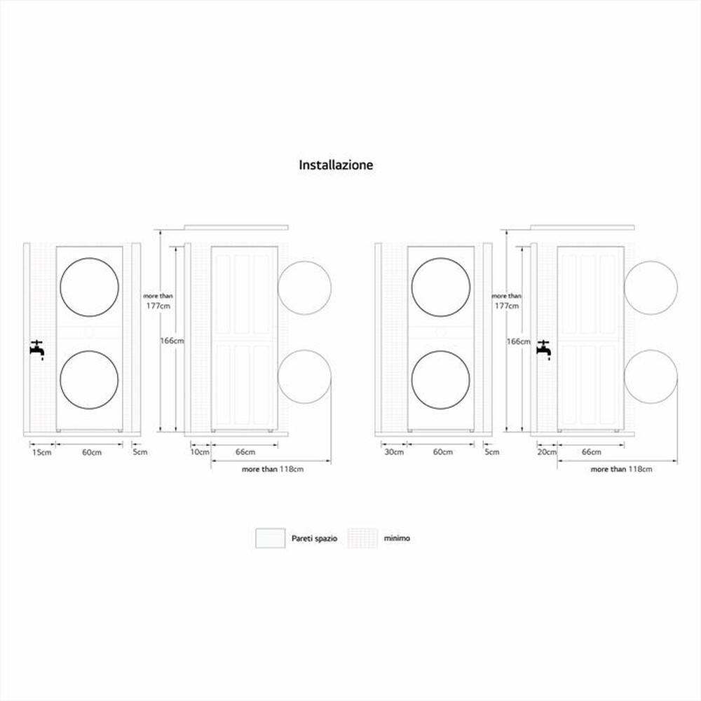 Immagine del prodotto LG - Lavasciuga WASHTOWER WT1210WWF 12/10 Kg Classe A-Bianca