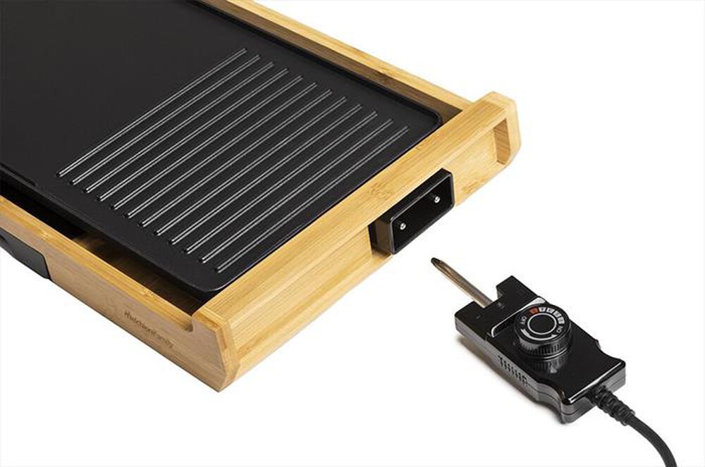 Immagine del prodotto MELCHIONI FAMILY - Bistecchiera elettrica BAMBOO GRILL-nero