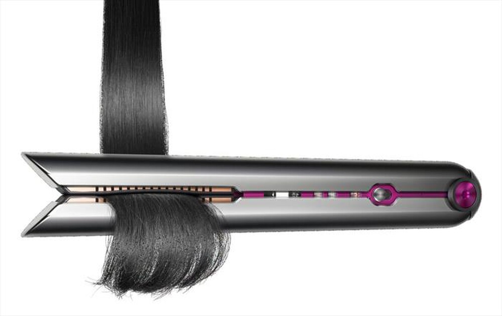 "DYSON - Piastra per capelli CORRALE-NERO NICKEL/FUCSIA"