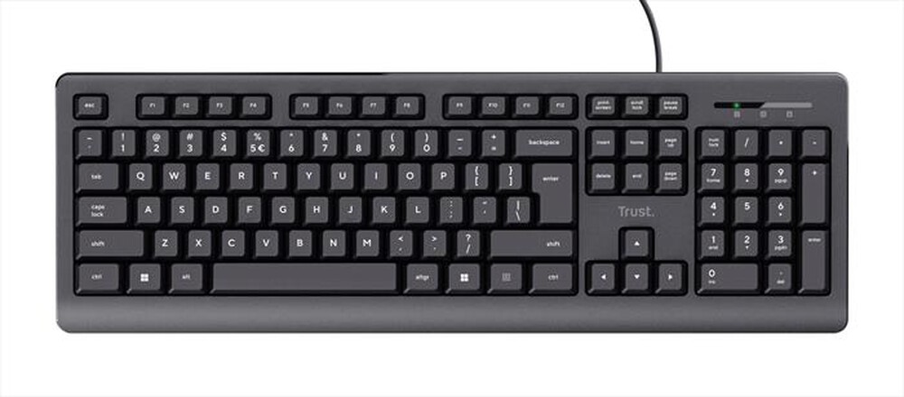 "TRUST - BASICS KEYBOARD IT-Black"