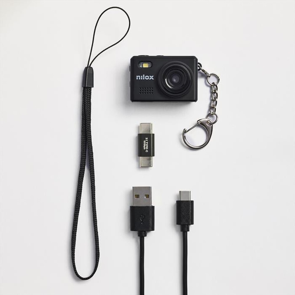 Immagine del prodotto NILOX - MINI ACTION CAM PORTACHIAVI NXACCARRYCAMBK-NERO