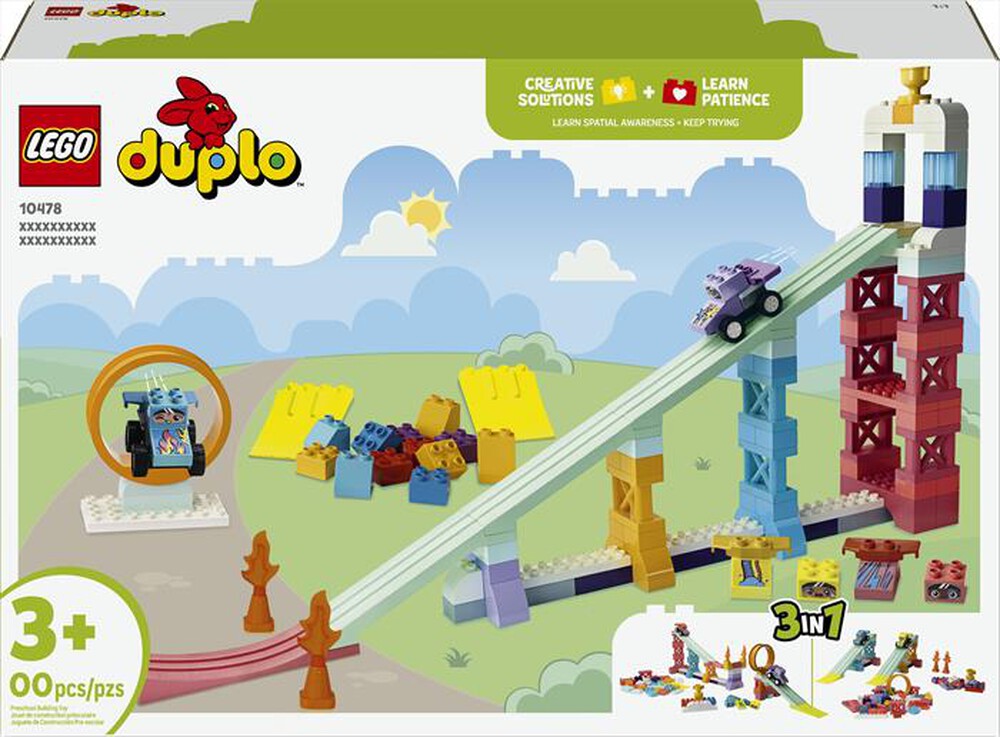 Immagine del prodotto LEGO - DUPLO Rampe creative 3 in 1 con veicoli - 10478