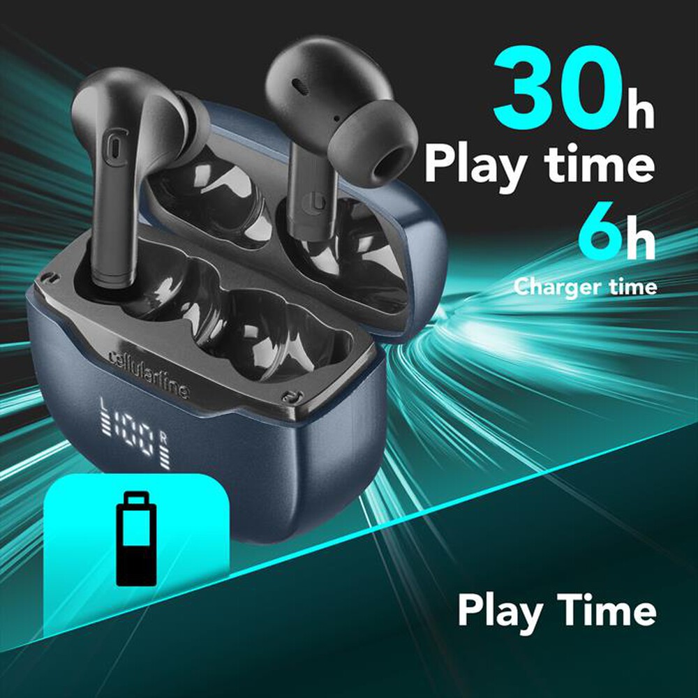 Immagine del prodotto CELLULARLINE - Auricolare bluetooth BTKEYPROTWSK-Nero