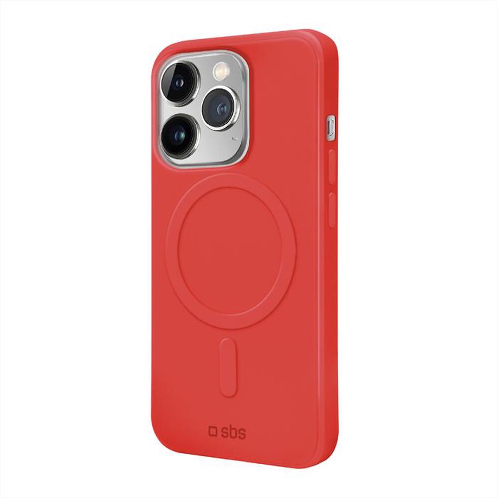 "SBS - Cover TEMAGCOVRUBIP1461PR per iPhone 14 Pro-Rosso"