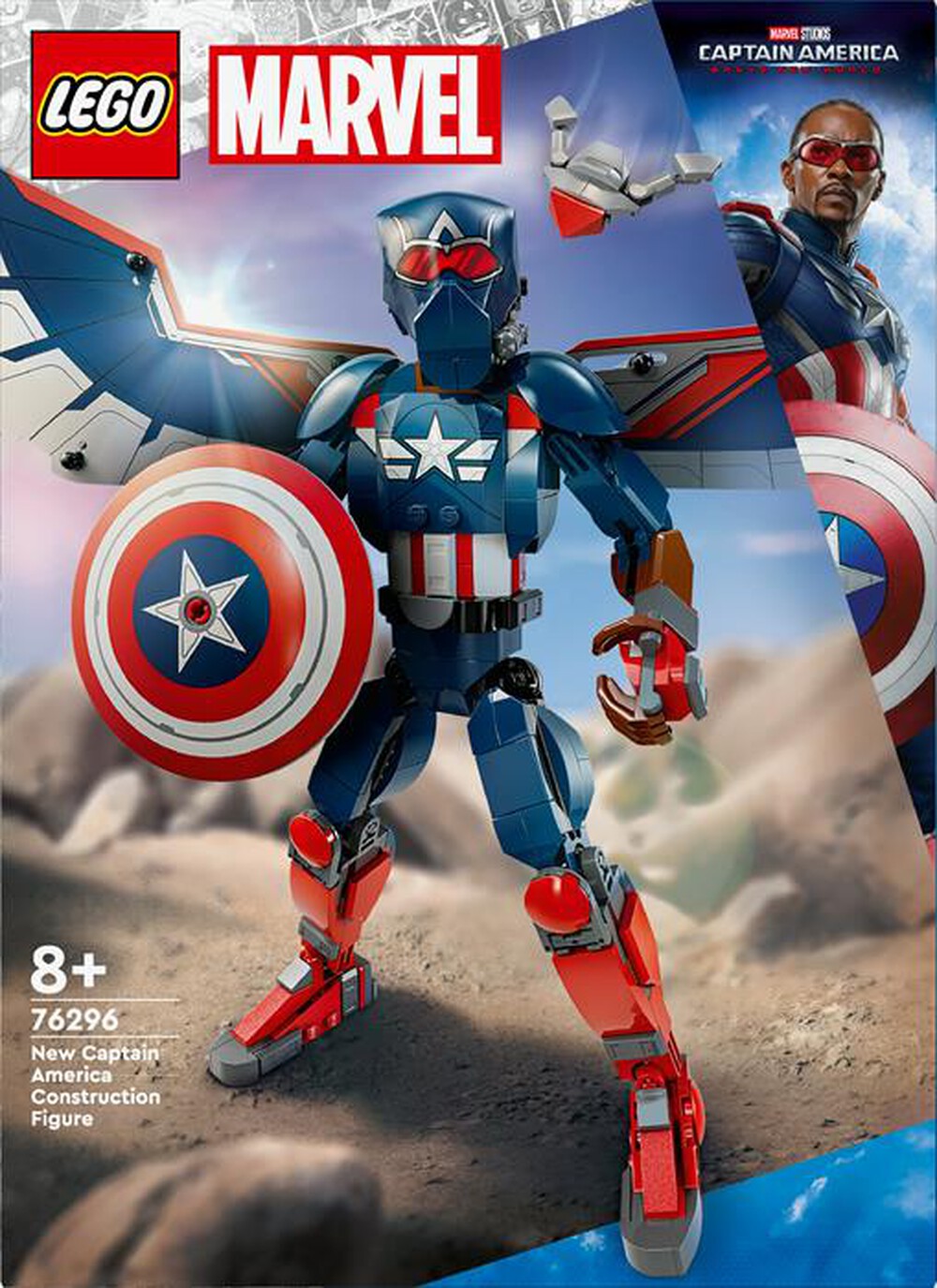 Immagine del prodotto LEGO - SUPER HEROES Personaggio di Captain America 76296