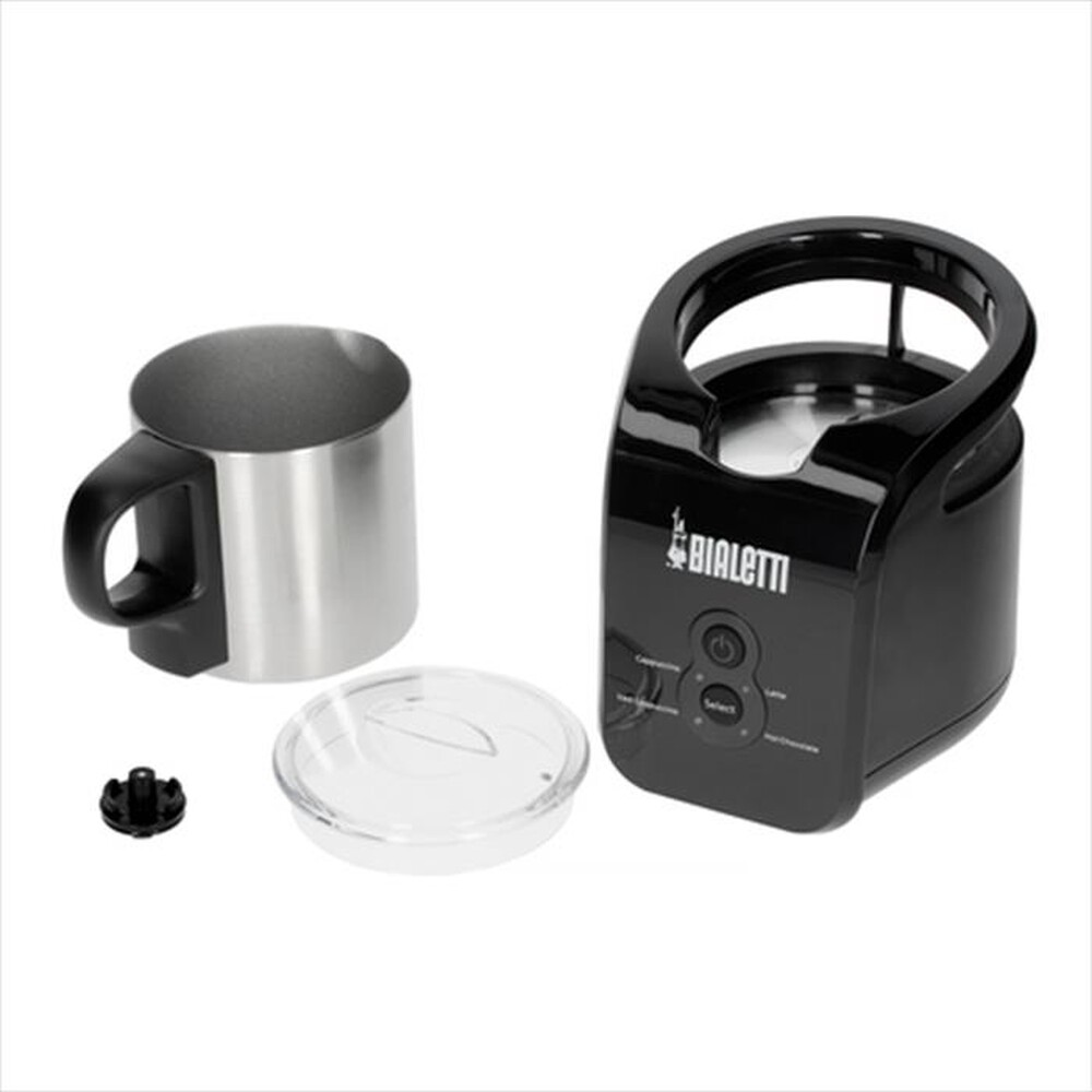 "BIALETTI - Montalatte elettrico CHOCO&MILK FROTHER-Nero"